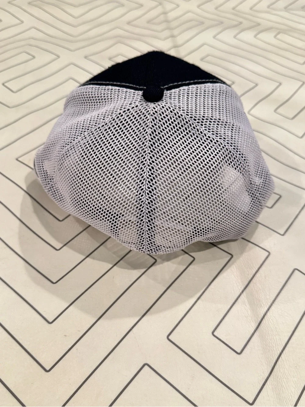 Baseballism Black Patch Front Trucker Hat
